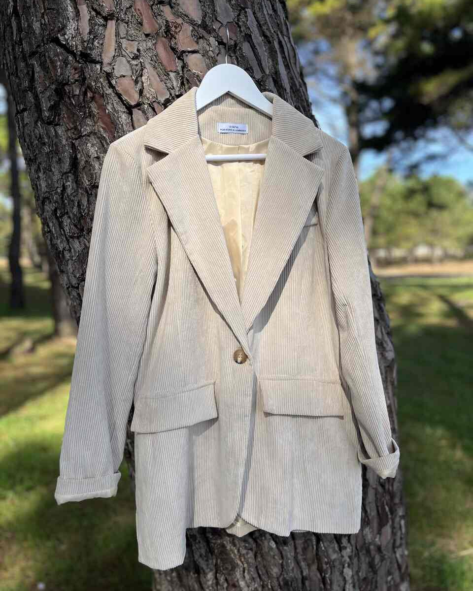 Americana pana beige Tamara de Lempicka – 13 Cactus