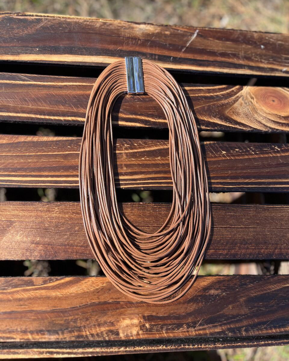 Collar África marrón