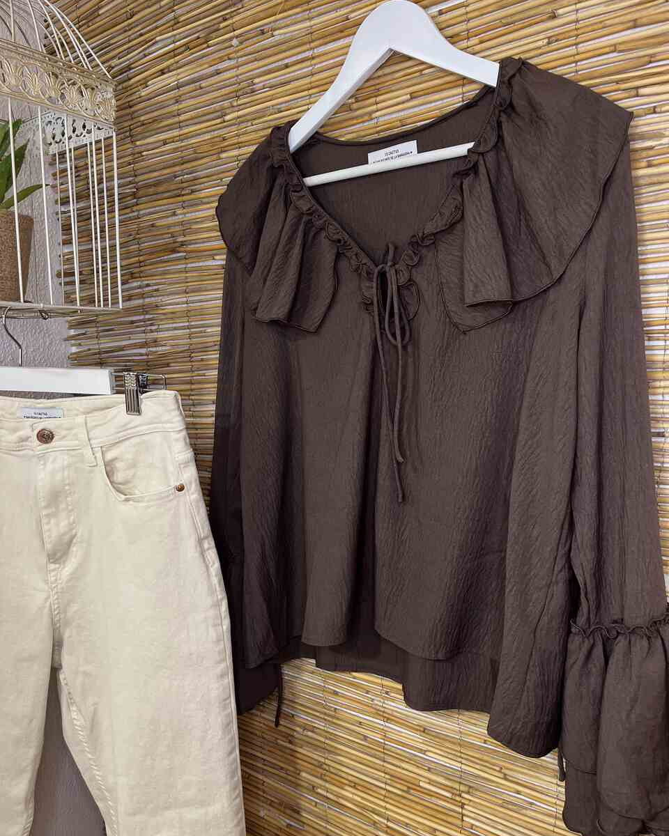 Blusa marron