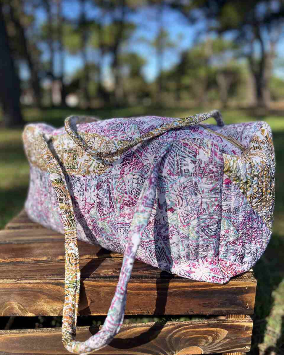 Bolsa de viaje multicolor