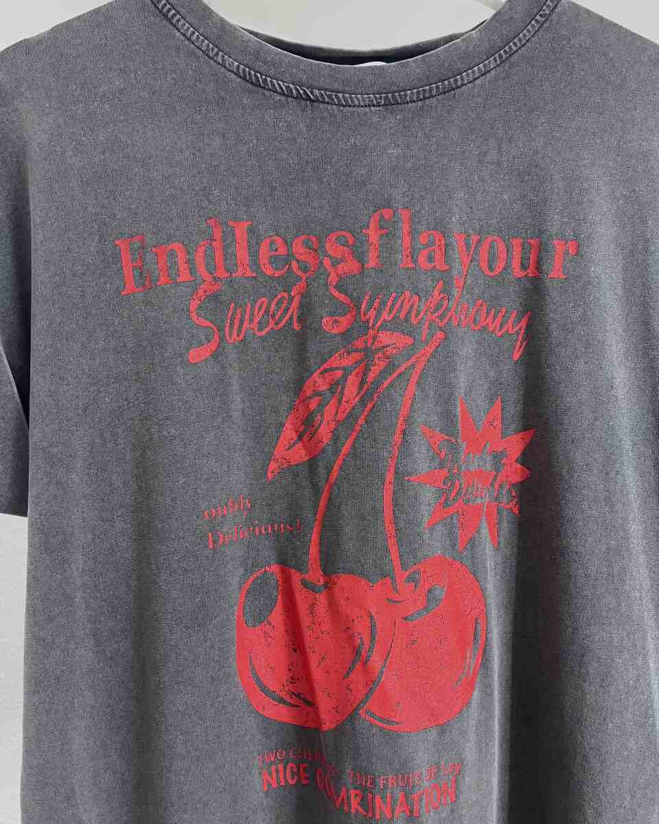 Camiseta cerezas
