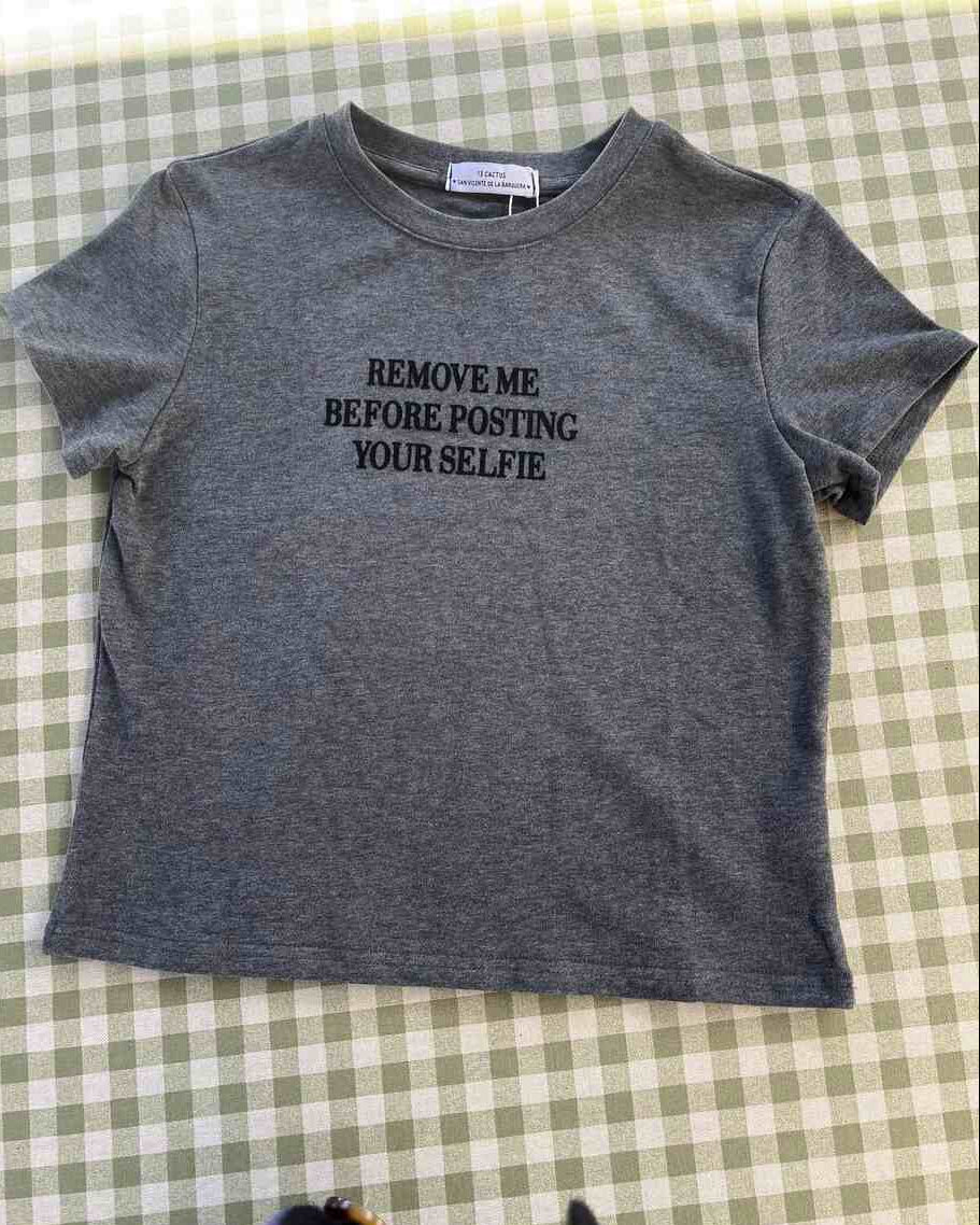 Camiseta gris