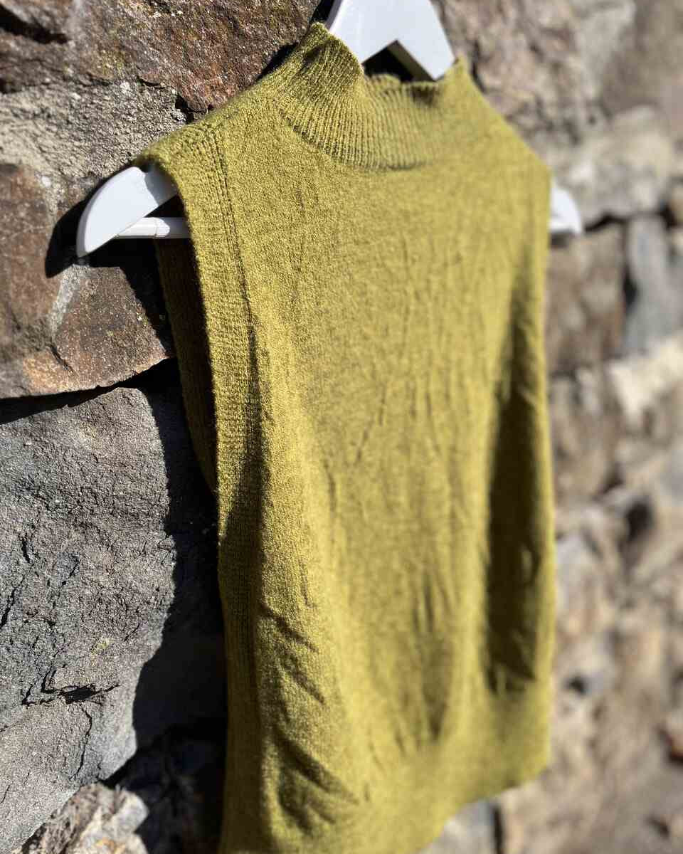 Chaleco pistacho