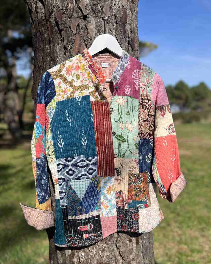 Chaqueta India lila