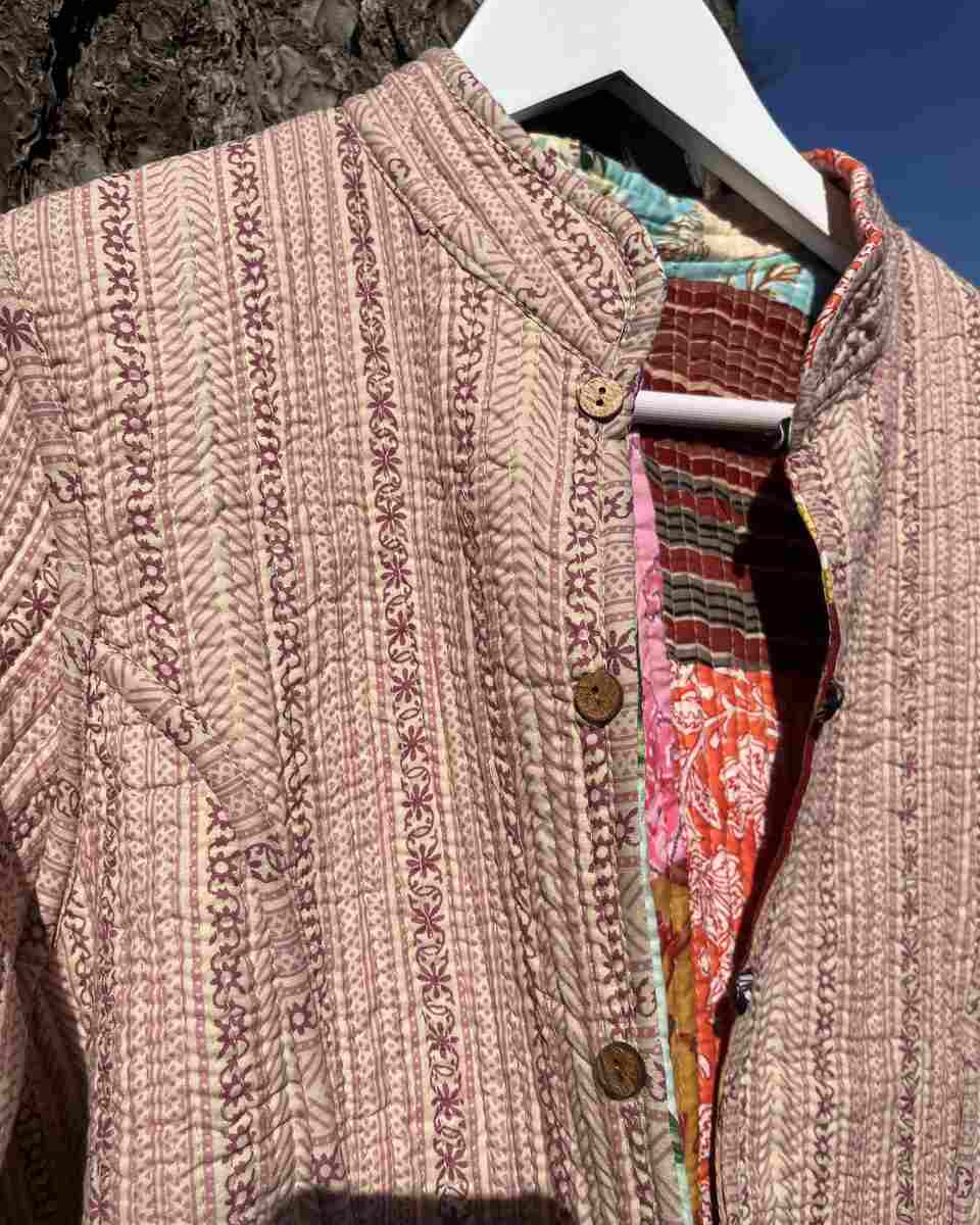 Chaqueta India lila