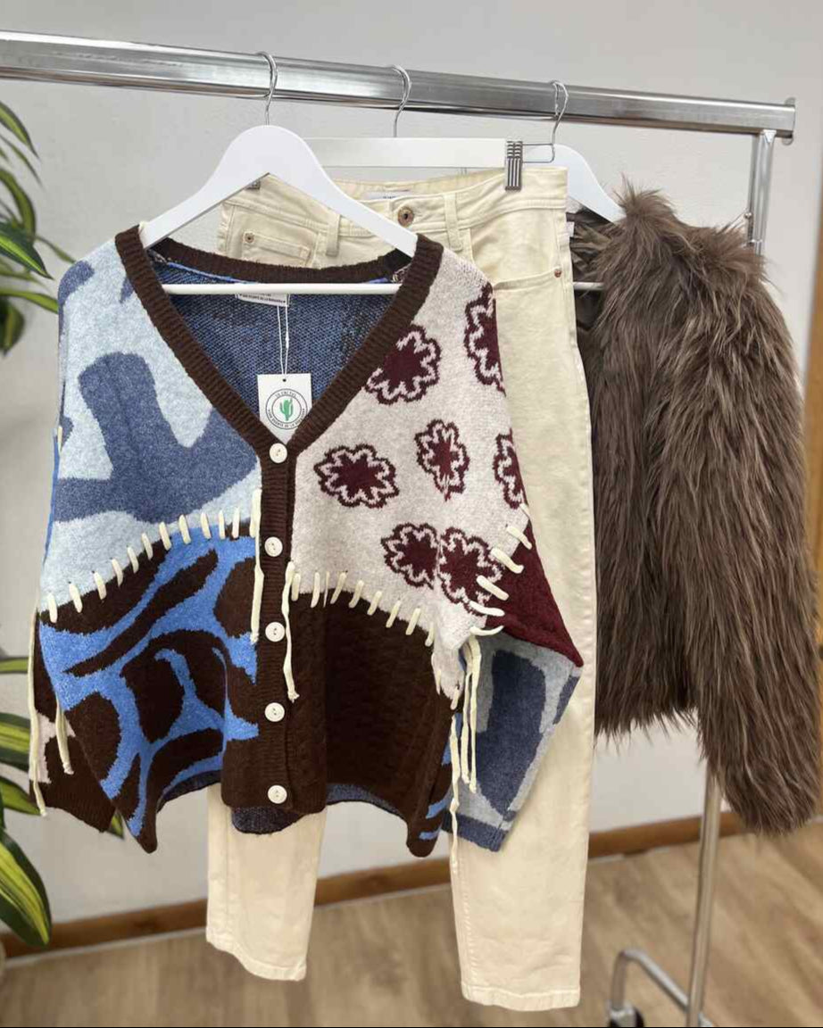 Chaqueta patchwork