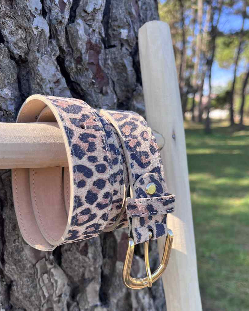 Cinturon leopardo