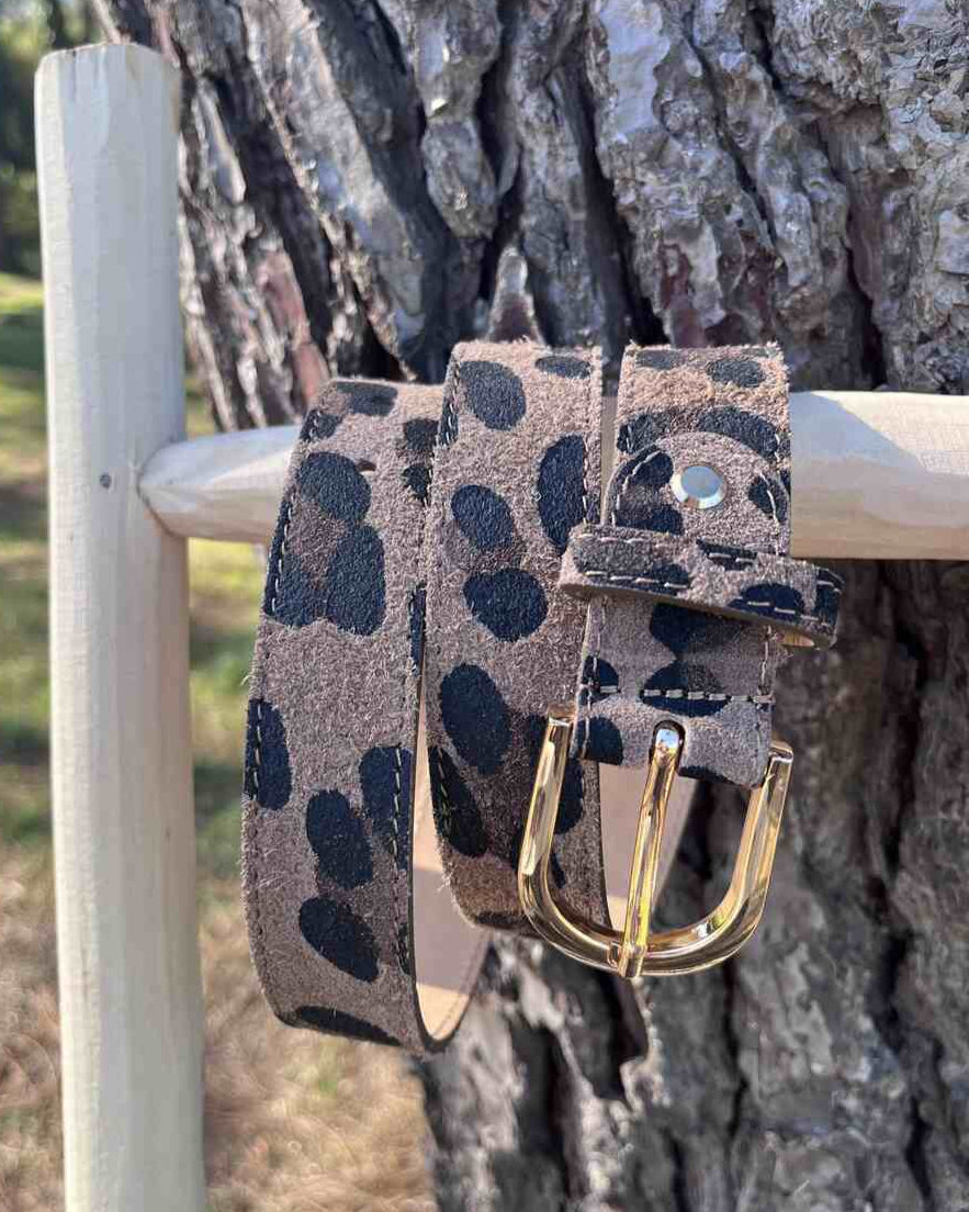 Cinturon leopardo