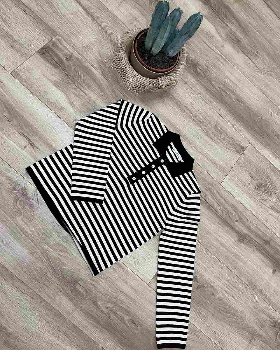 Jersey polo rayas