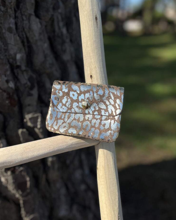Monedero leopardo