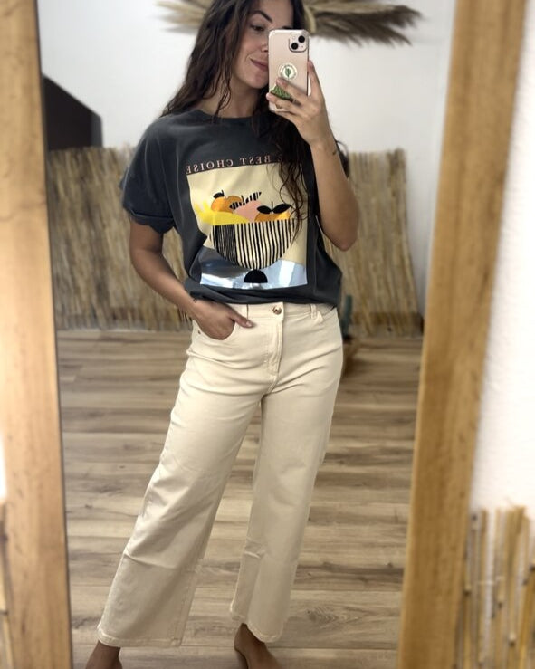 Pantalon beige