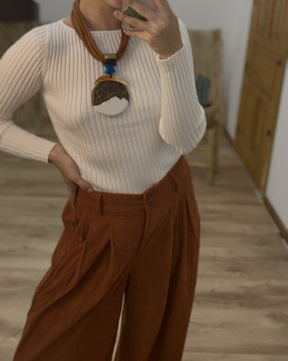 Pantalon pana teja