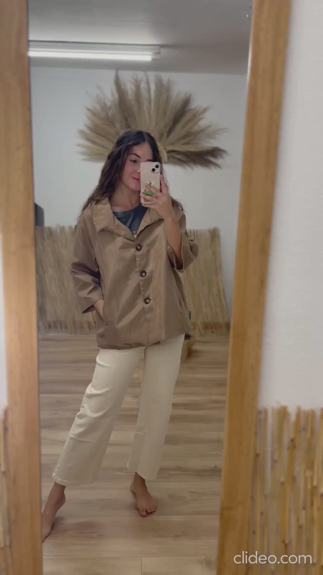 Chubasquero beige