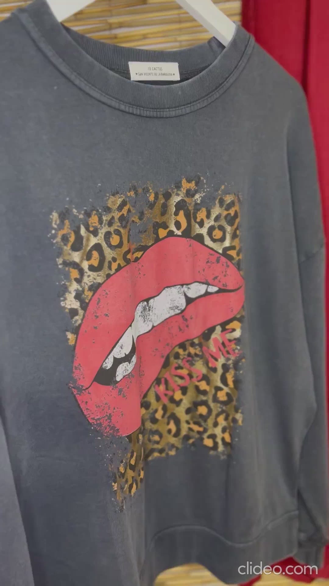 Sudadera leopardo
