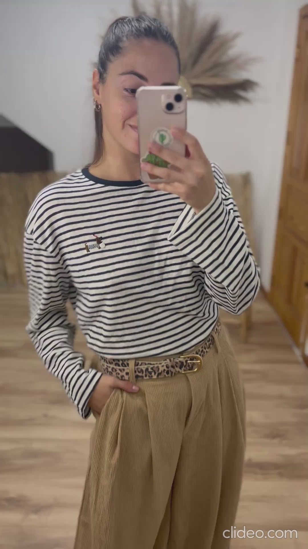 Pantalon pana chocolate
