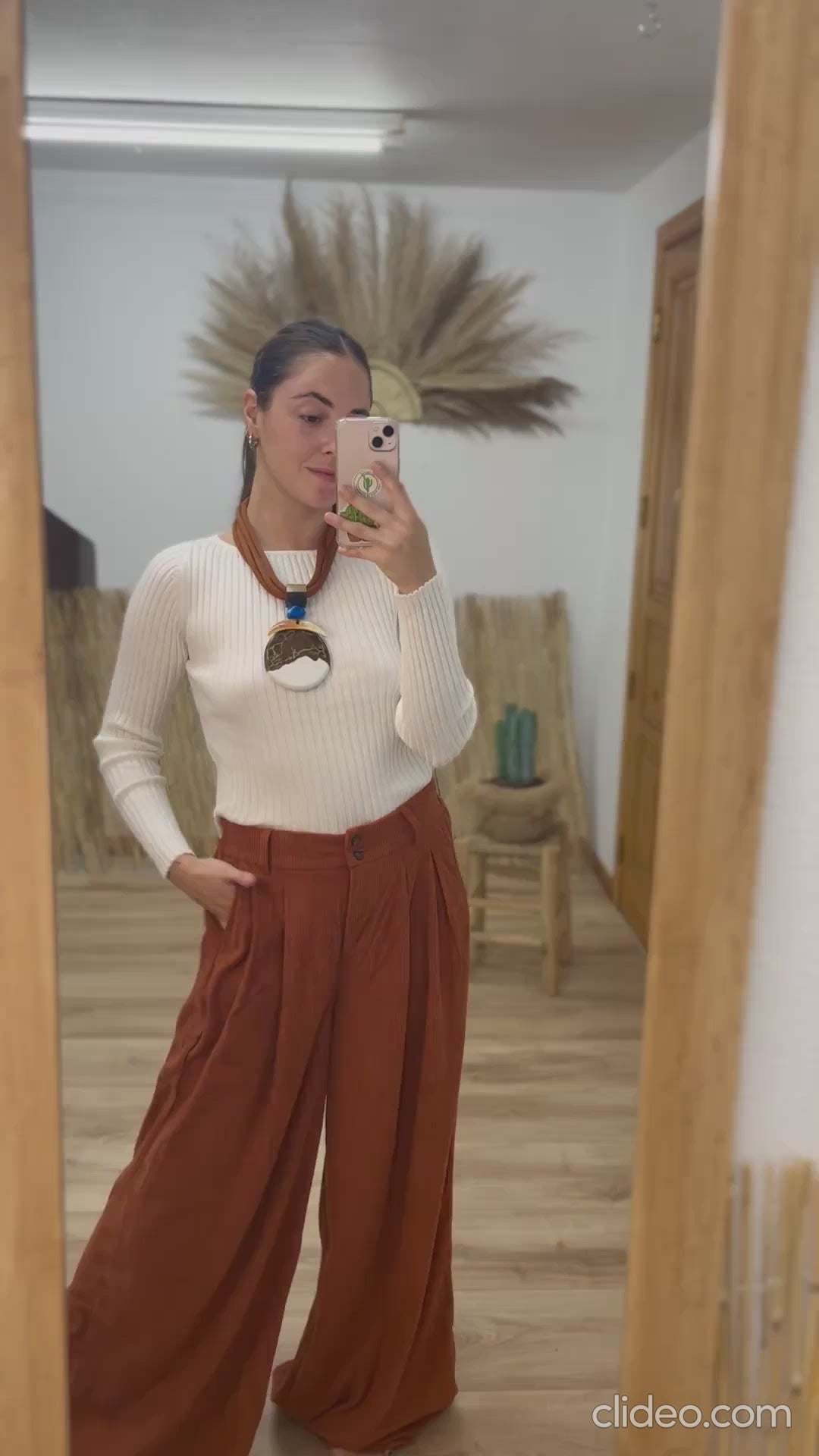 Pantalon pana teja