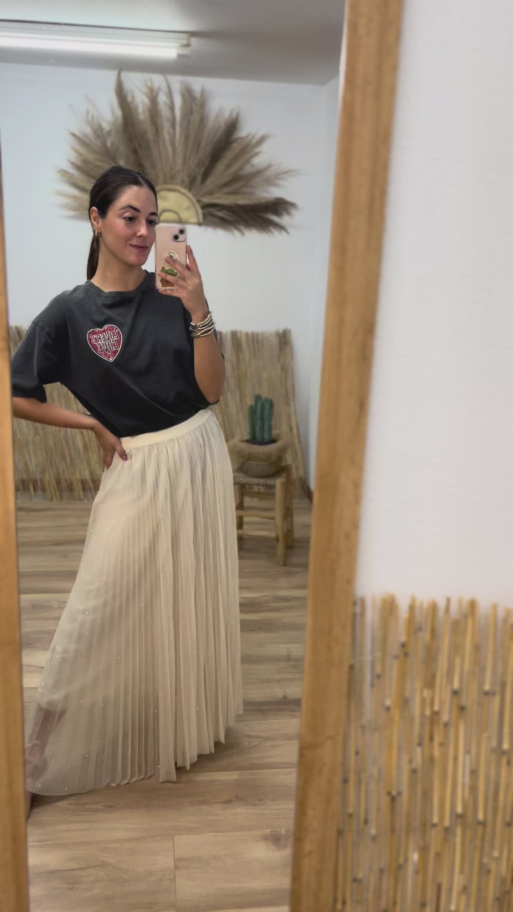 Camiseta gris corazón rojo - Ada Lovelace